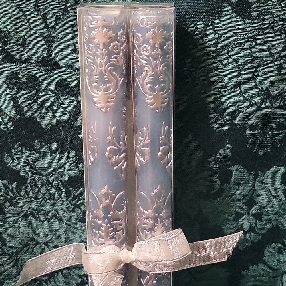 Pier 1 Column Candles, Unscented, NIP